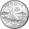 U.S.A ¼ Dollar Rhode Island -