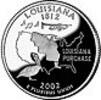U.S.A ¼ Dollar Louisiana -