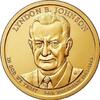 Verenigde Staten U.S.A. 36 th President Dollar Lyndon B. Johnson -