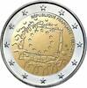Frankrijk 2 Euro2015 Europese Vlag -
