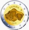 Speciale 2 euromunten 2 Euro Spanje 2015 De Grot van Altamira -