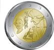 Speciale 2 euromunten 2 euro Nederland 2011 Erasmus -