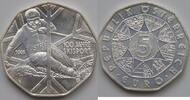 Oostenrijk 5 Euro Oostenrijk 2005, 5 Euro 100 Jahre skisport -