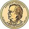 Verenigde Staten U.S.A. 17th President Dollar Andrew Johnson -