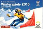 Oostenrijk 5 Euro Oostenrijk 2010, 5 Euro Snowboarder in Blister -