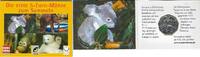 Oostenrijk 5 Euro Oostenrijk 2002 5 Euro ,200 jahre Tiergarten Schönbrunn, Koala -