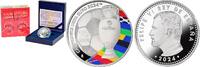 Spanje 10 euro Spanje 2024 10 Euro 'Europees Kampioen 2024' Zilver -
