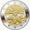 Speciale 2 euromunten 2 euro Malta 2024 'Honing bij' -