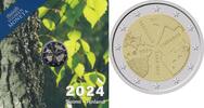  2024 Speciale 2 euromunten 2 Euro Finland 2024  Finse architectuur  PP