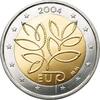  2004 Speciale 2 euromunten 2 Euro Finland 2004 EU uitbreiding unz