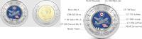 Canada 2 Dollar Canada 2024 2 Dollar '100 jaar Royal Canadian air force' Gekleurd. -