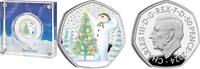 Verenigd Koninkrijk 50 pence Groot Brittannië 2024 50 Pence The Snowman' Zilver -