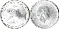 Australië Australië 2014 50 Cents 'Great White Shark' 1 Ounce zilver -