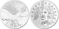 Frankrijk 10 euro Frankrijk 2015 10 euro 'Vrede in Europa' Zilver -