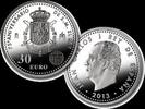 Spanje Spanje 2013 30 Euro 75e verjaardag van Juan Carlos -