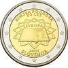 Speciale 2 euromunten 2 Euro Slovenië 2007 Verdrag van Rome -