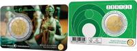 Speciale 2 euromunten 2 Euro België 2025 'Nationale loterij' in coincard Nederlandstalig -