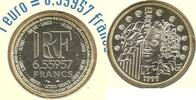  1999 Frankrijk Frankrijk 1999 1 euro is 6.55957 Francs  in blister unz