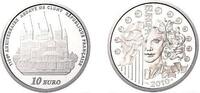 Frankrijk 10 euro Frankrijk 2010 10 euro 'Europa - Abbaye de Cluny' zilver -