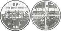 Frankrijk Frankrijk 2010 10 Euro 'Centre Pompidou' Zilver -