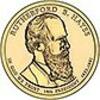 Verenigde Staten U.S.A. 19th President Dollar Hayes -