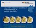 Speciale 2 euromunten 2 Euro Duitsland 2025 ADFG & J 'Saarland' -