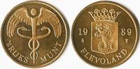 Flevoland 1989 's Rijksmunt Penning -