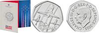 Verenigd Koninkrijk 50 pence Groot Brittannië 2025 50 Pence 'Red Arrows' -