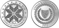 Cyprus 5 Euro Cyprus 2012 5 euro 'Voorzitter EU' Zilver -