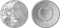 Cyprus 5 Euro Cyprus 2013 5 euro '50 Jaar Centrale Bank' Zilver -