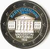 Gekleurde euromunten 2 Euro Estland 2019 100 jaar Universiteit van Tartu Gekleurd -