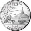 Verenigde Staten U.S.A ¼ Dollar Nebraska -