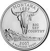 Verenigde Staten U.S.A ¼ Dollar Montana -