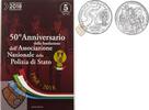 Italië Italië 2018 5 euro '50 jaar nationale politie' Zilver -