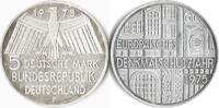 Duitse Dem. Republiek Duitsland 1975 5 Mark F 'Europäisches Denkmalschulzjahr' zilver -