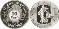 Frankrijk Frankrijk 2012 10 Euro 'La Semeuse - 10 jaar euro' Zilver -