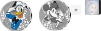 Frankrijk 10 euro Frankrijk 2023 10 Euro '100 Jaar Disney' zilver gekleurd -