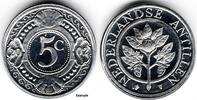 Nederlandse Antillen Nederlandse Antillen 5 cent 2002 GLADDE RAND -