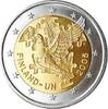 Speciale 2 euromunten 2 Euro Finland 2005 50 jaar lid VN -