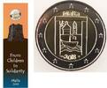 Malta 2 Euro2018 Cultureel erfgoed met Muntteken in blister. -