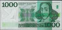 Biljetten Nederland 1000 gulden 1972 Spinoza -