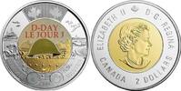 Canada Canada 2019 2 dollar D-Day Gekleurd -