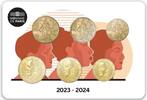 Frankrijk set2024 Mini blister met de 10 20 & 50 cent 2023 & 2024 -