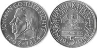 Duitsland Duitsland 1993 5 Mark 'Johann Gottlieb Fichte' Zilver -