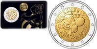 Frankrijk  2 Euro2019 Asterix Obelix graveert de munt in coincard