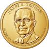 Verenigde Staten U.S.A. 33 th President Dollar Harry S. Truman -