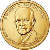 Verenigde Staten U.S.A. 34 th President Dollar Dwight Eisenhouwer -