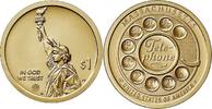 Verenigde Staten USA 1 dollar 'American Innovation Telephone Massachusetts' -