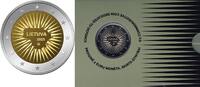 Speciale 2 euromunten 2 Euro 2 Euro Litouwen 2025 'Defensie' in coincard -