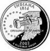 Verenigde Staten U.S.A ¼ Dollar Indiana -